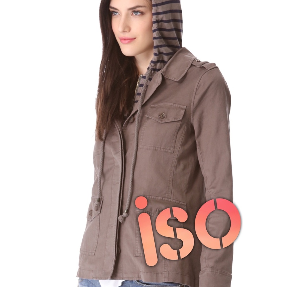 ISO: Splendid Cape Town Safari Jacket in Natural